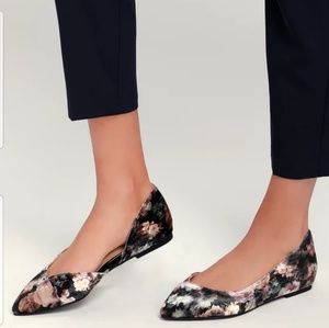 Velvet D'Orsay Flats